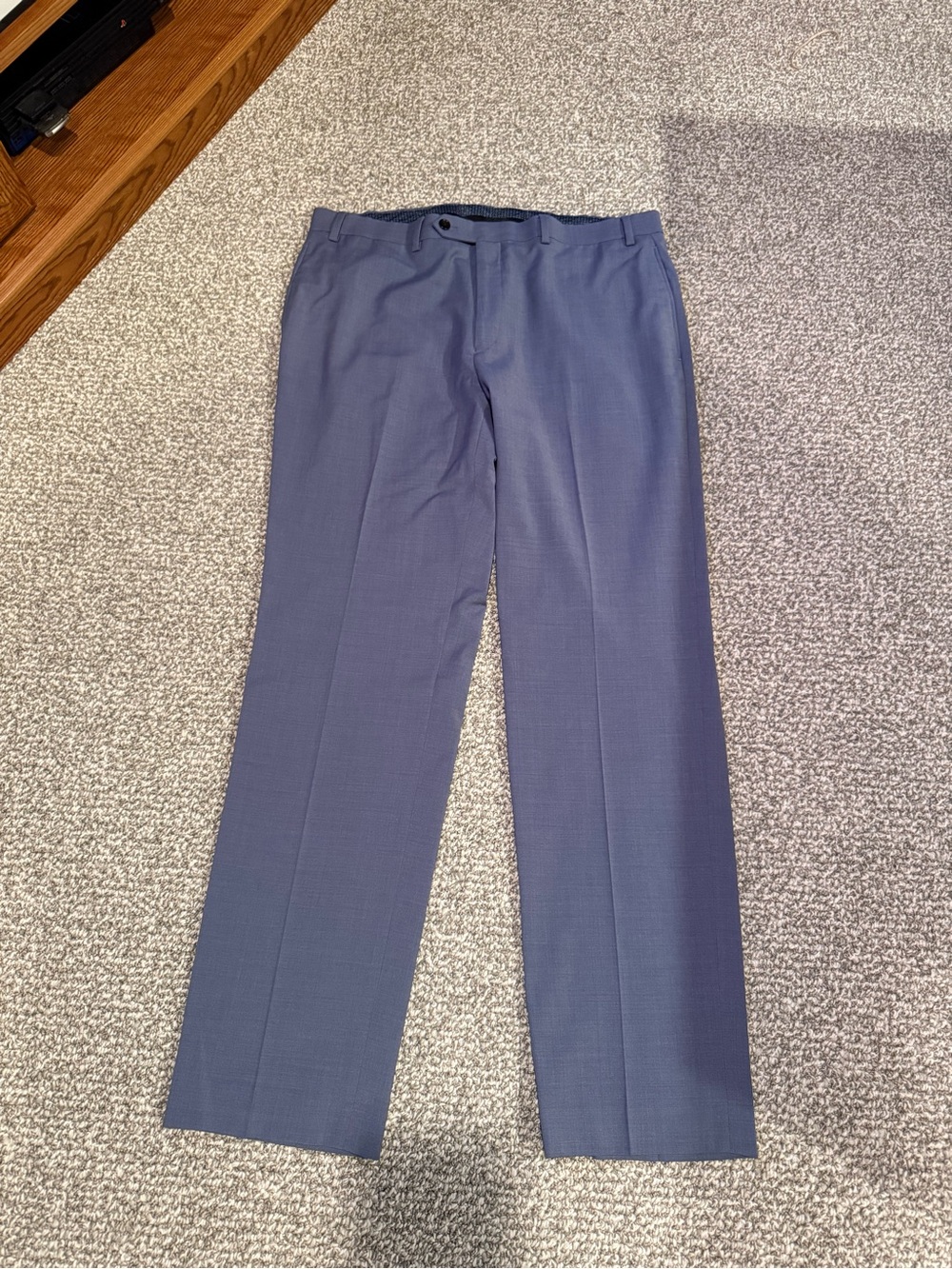 Lauren Ralph Lauren Light Blue Dress Pants Wool Blend 36x32